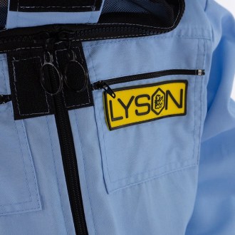 Tuta apistica con cappello - blu - Lysoň, taglia: S-XXXL