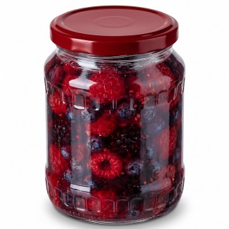 Capsula per vasetto TO 82 - RBS - rossa - 700 pz - scatola intera