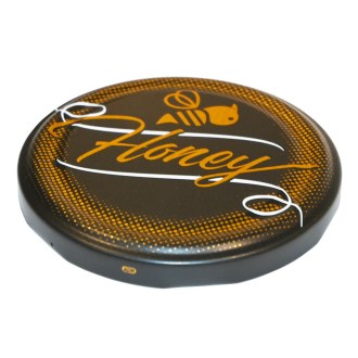 Coperchio per barattolo TO 82 - Honey - nero - opaco - 700 pz - scatola intera - HO12-2