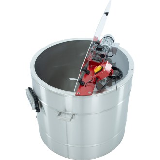 Dispositivo con riscaldamento, per miscelazione, 1000 kg (riscaldamento 230V / azionamento 400V)