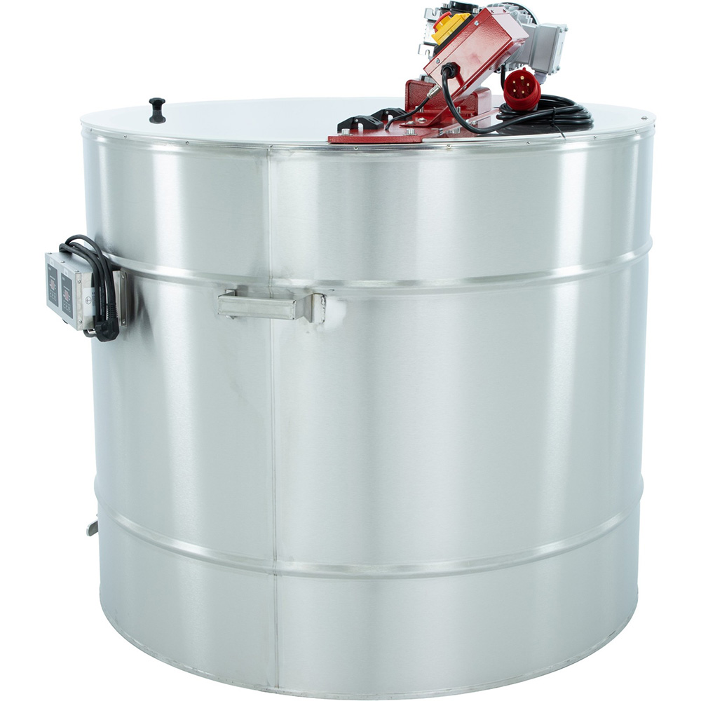 Dispositivo con riscaldamento, per miscelazione, 1000 kg (riscaldamento 230V / azionamento 400V)